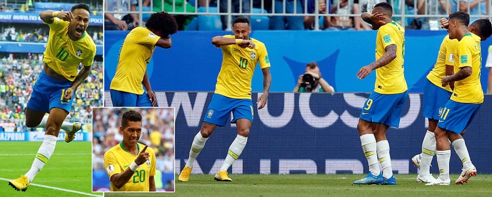 Brazili kalon në çerekfinale, Neymar dhe Firminho eliminojnë Meksikën (VIDEO)