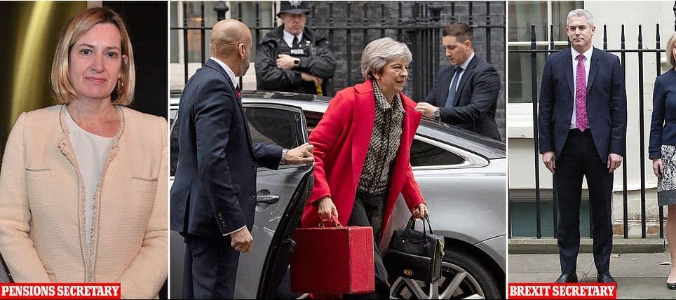 Thereza May emëron Steve Barclay sekretar të ri për Brexit, Amber Rudd Sekretare për Punë dhe Pensionet