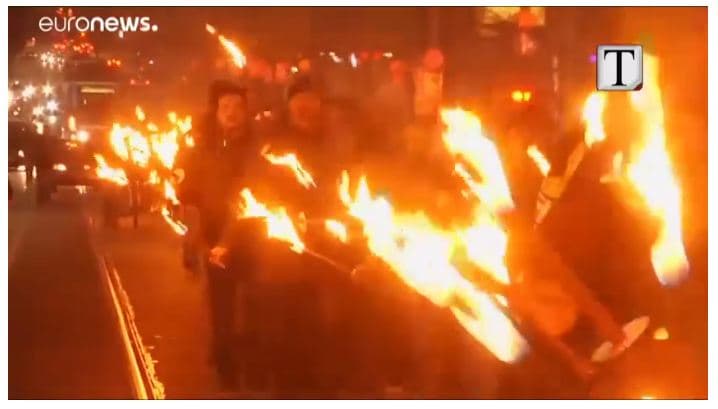 Bullgari, neo-nazistët në rrugë për marshin Lukov (VIDEO)