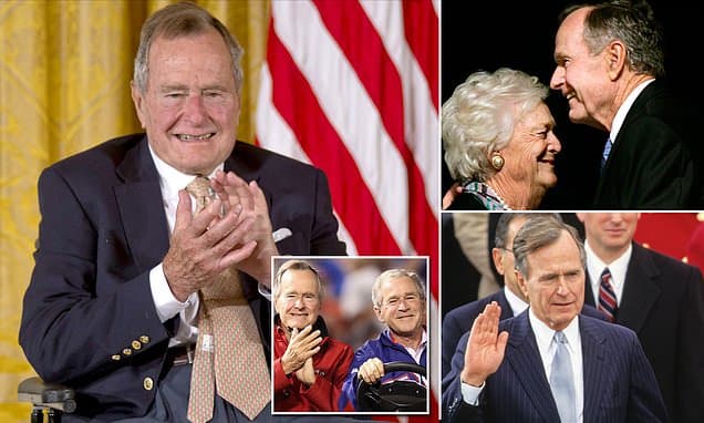 Shuhet në moshën 94-vjeçare ish-presidenti amerikan Xhorxh H.W Bush (VIDEO)