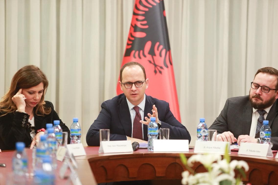 Diplomacia Ekonomike, Bushati me Kryetarët e Dhomave të Tregtive: Të zgjerojmë tregjet dhe partneritet 