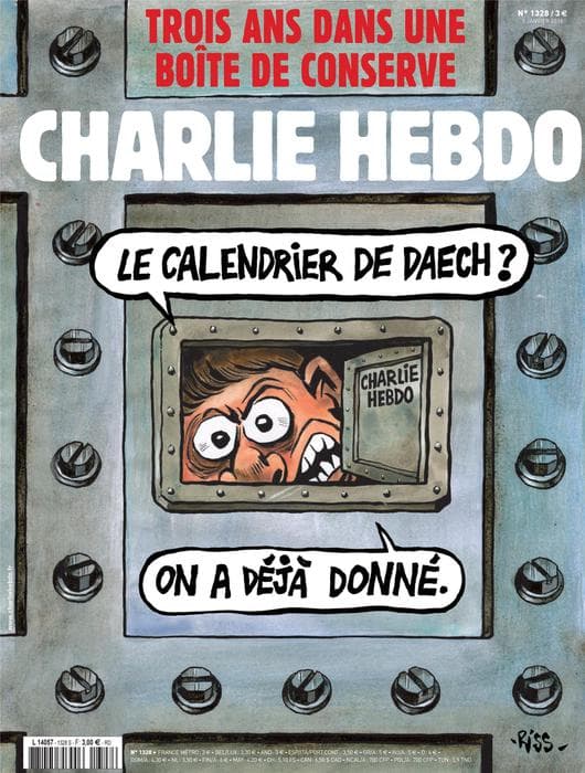 “Charlie Hebdo”, historia në një libër me karikatura