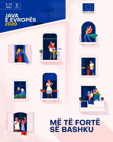 Java e Europës festohet virtualisht/ Performanca muzikore nga 4 deri në 10 maj