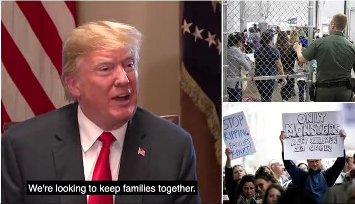 Donald Trump do t'i japë fund politikës së tij për ndarjen e familjeve emigrante në kufi 
