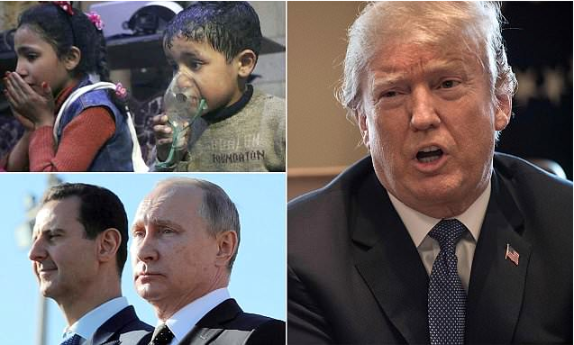 Kohë lufte /Trump zotohet për veprim ushtarak për përgjegjësit e sulmit me gaz në Siri (VIDEO)