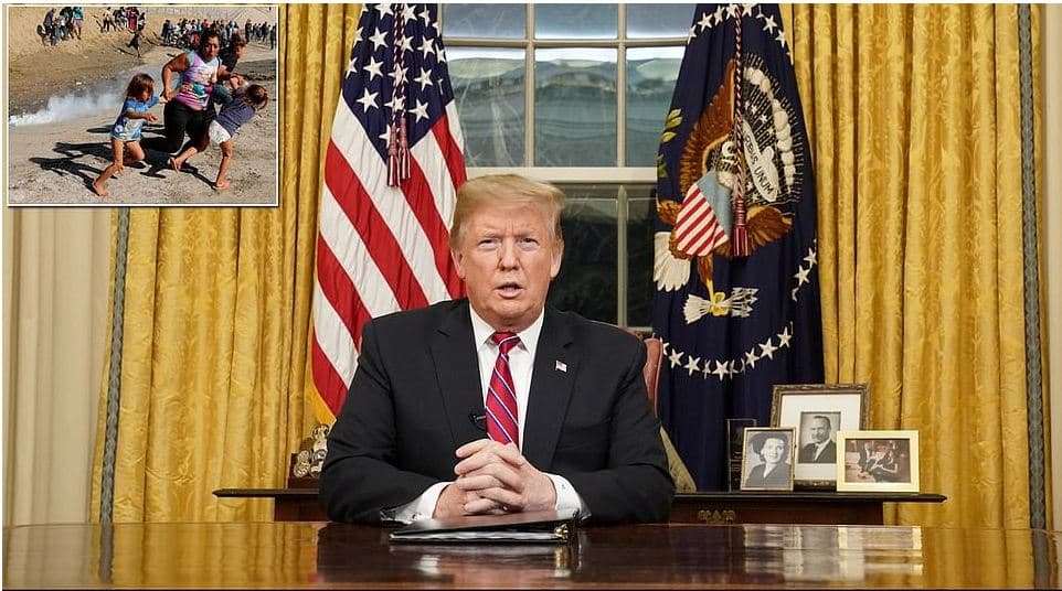 "Muri me Meksikën", Trump i adresohet kombit nga Zyra Ovale: Është i domosdoshëm për sigurinë në vend dhe detyrim ndaj qytetarëve (VIDEO)