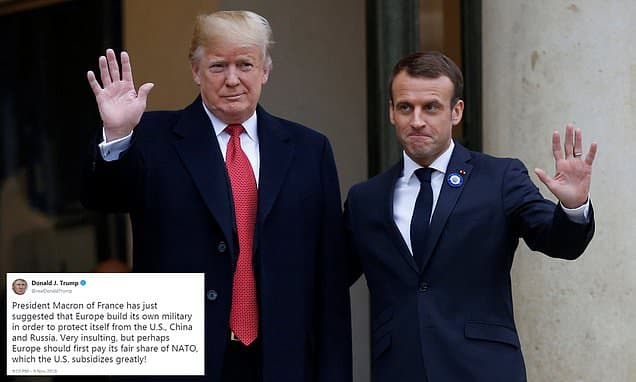 Dita e Armëpushimit, Trump dhe Macron përplasen në takimin e Parisit