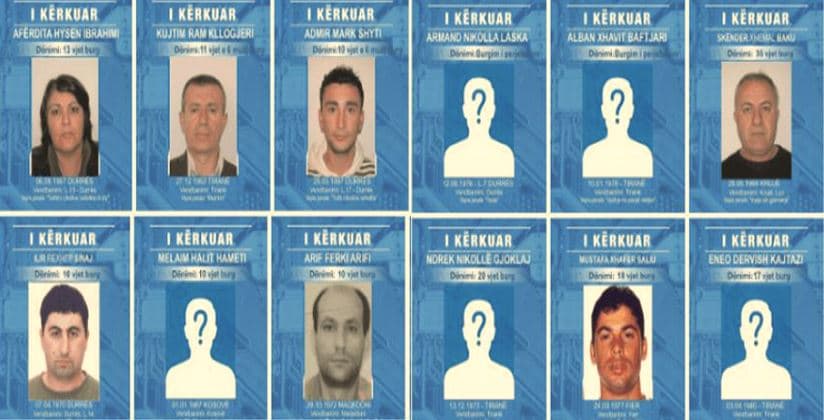 Kush janë 24 personat më të kërkuar në Durrës