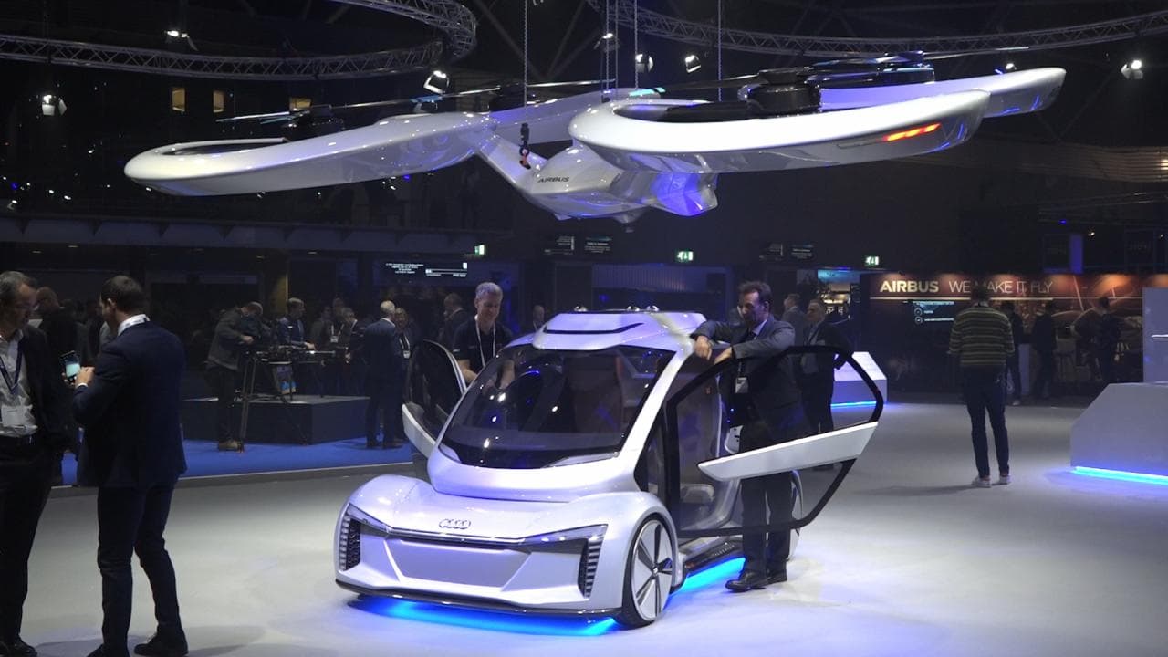 Amsterdam, prezantohet makina-dron (VIDEO)