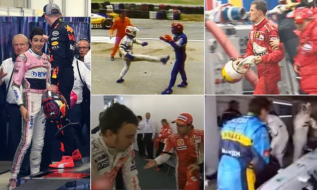 Përplasjet më të paharrueshme të pilotëve në Formula 1, nga Piquet që goditi Salazar, tek Schumacher që sulmon David Coulthard (VIDEO+FOTO)