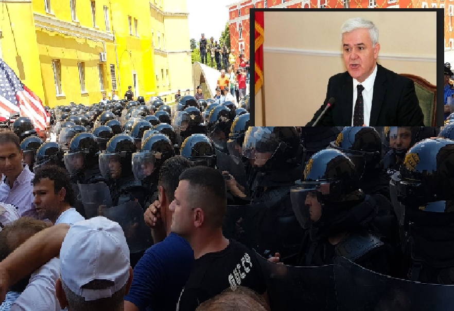 Xhafaj reagon për herë të parë për protestën e opozitës, falenderon policinë