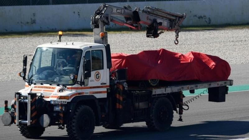 Vettel shkatërron Ferrarin në ditën e dytë të provave në Barcelonë (VIDEO)