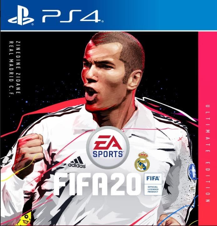 FIFA 20 Ultimate Edition, Zidane në kopertinë