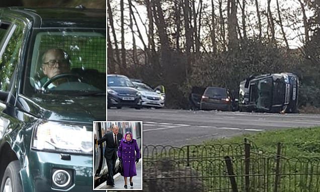 Aksidentohet me makinë princi Philip, makina "Range Rover" e 97-vjeçarit përplaset me një tjetër mjet (VIDEO)