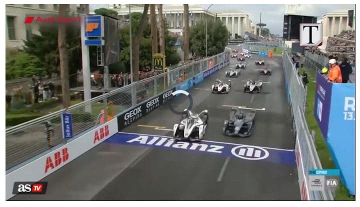 Formula E, Evans triumfon në Romë (VIDEO)