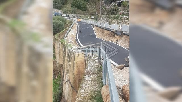 Aksi Sarandë-Borsh jashtë funksionit, fundoset njëra anë e rrugës (VIDEO)