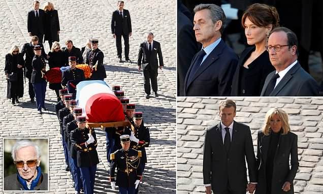 Franca i jep lamtumirën Charles Aznavour, Macron: Në vendin tonë poetët nuk vdesin kurrë (FOTO)