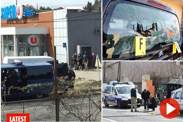 Policia ekzekuton autorin e pengmarrjes në jug të Francës, vrau 3 persona dhe plagosi 12 të tjerë (VIDEO)