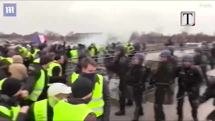 Ligji i ri në Francë: Nëse ve maskë në protestë, burg dhe 15 mijë euro gjobë (VIDEO)