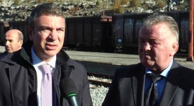 Shqipëria dhe Mali i Zi me një stacion hekurudhe