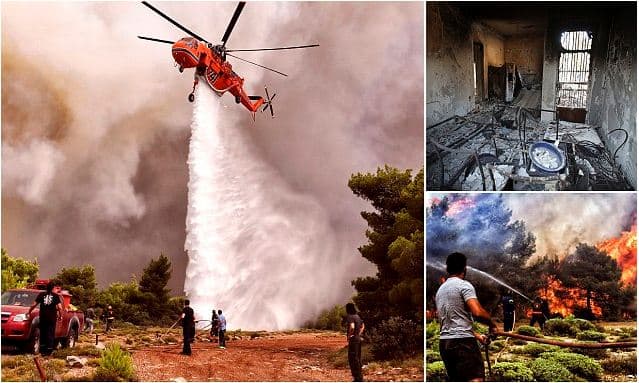 Rritet bilanci i viktimave nga zjarret në Athinë, 81 të vdekur dhe mbi 160 të plagosur (VIDEO)