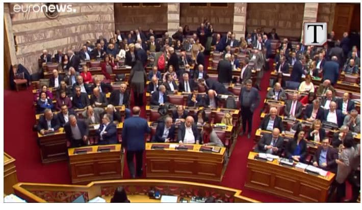 Parlamenti grek, diskutime dyditore për “Prespën” (VIDEO)
