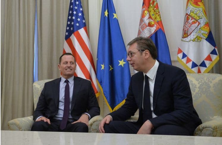 Grenell-Vuçiçit: Qëllimi im është një zgjidhje gjithëpërfshirëse për Kosovën (VIDEO)