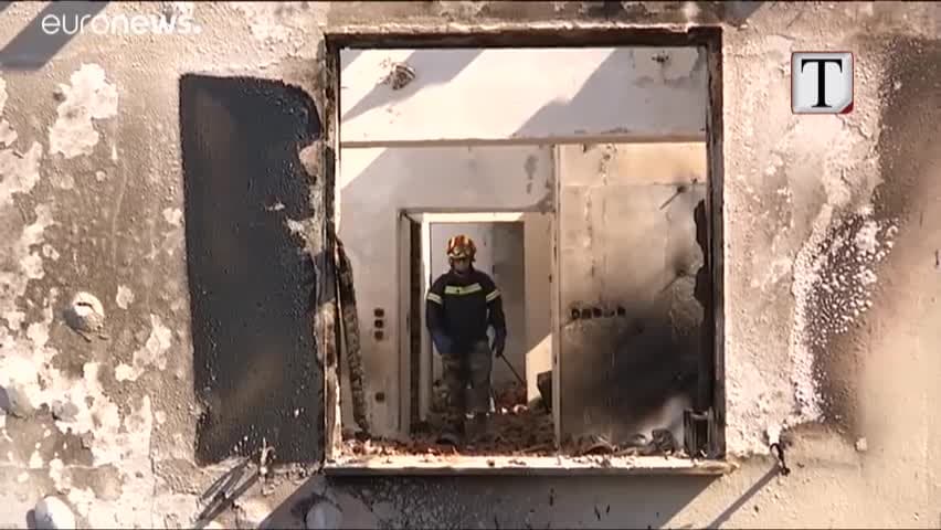 Greqia në zi për viktimat e zjarrit (VIDEO)