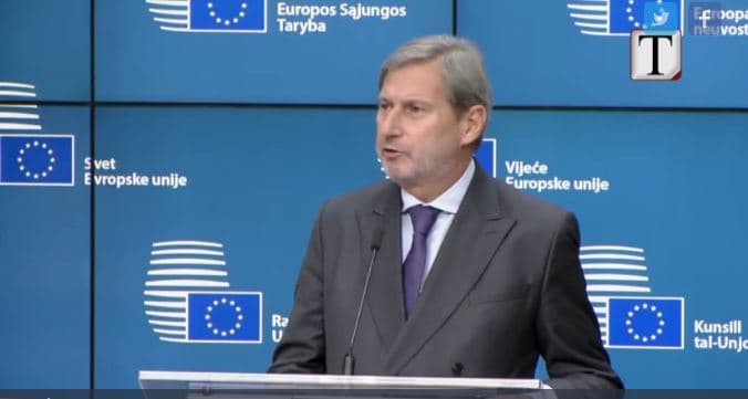 Hahn: Përgjigja negative për negociatat ka pasoja dramatike (VIDEO)