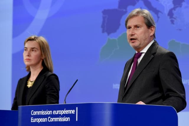 Juncker, Hahn dhe Mogherini sot në Tiranë (VIDEO)