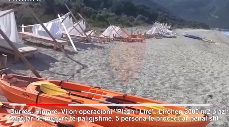 Lirohen 2000 m2 plazh në Durrës e Himarë, procedohen 5 pronarë subjektesh