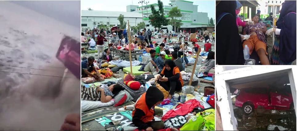 Tërmet dhe tsunami në Indonezi, dhjetra të vdekur (VIDEO)