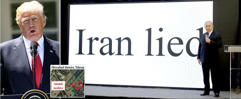 Dosjet sekrete /Izraeli pretendon se Irani fshehu programin e armëve bërthamore. Reagon Trump: Kam pasur të drejtë