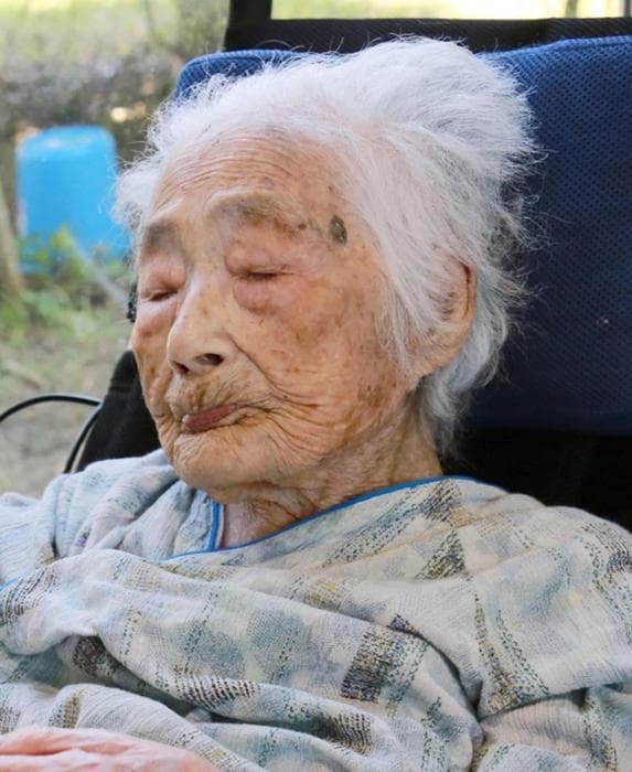 Vdes japonezja 117-vjeçare, njeriu më i vjetër në botë