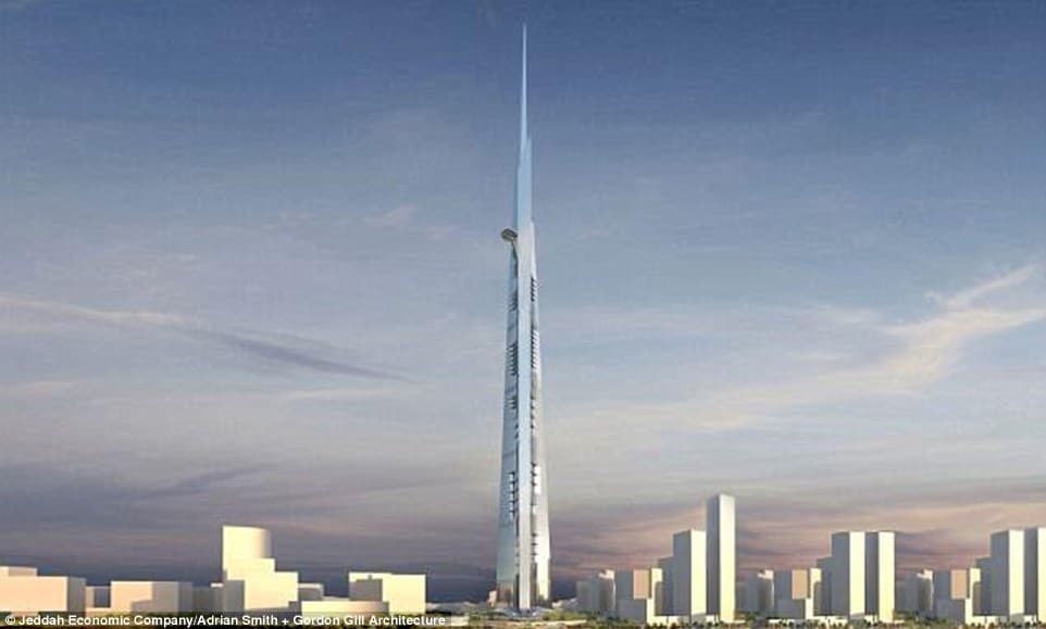 Merr formë ndërtesa më e lartë e botës, Jeddah Tower në Arabinë Saudite (VIDEO+FOTO)