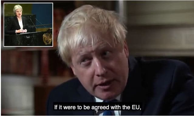 Boris Johnson kërkon që Theresa May të heqë propozimet e saj të Brexit