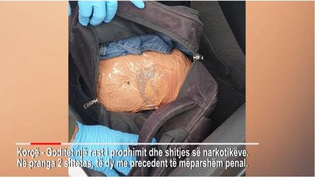 Kapen me lëndë narkotike në makinë, arrestohen dy persona në Korçë