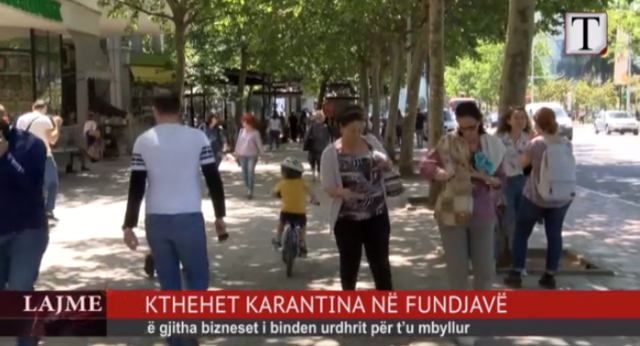 Rikthehet karantina në fundjavë. Jo të gjitha bizneset i binden urdhrit për t’u mbyllur (VIDEO)