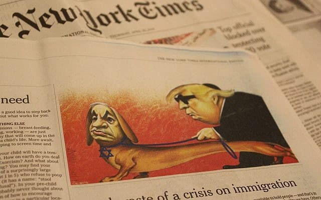 New York Times mbyll rubrikën e karikaturave politike (VIDEO)