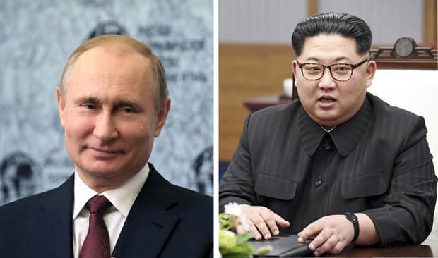 Putin fton Kim Jong-Unin në Rusi
