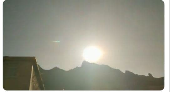 Një meteor bie në Kinë (VIDEO)