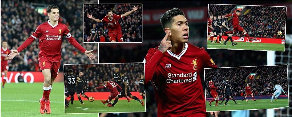 Liverpool shkatërron Swansea, fitojnë Chelsea dhe Tottenham, United harron të fitojë