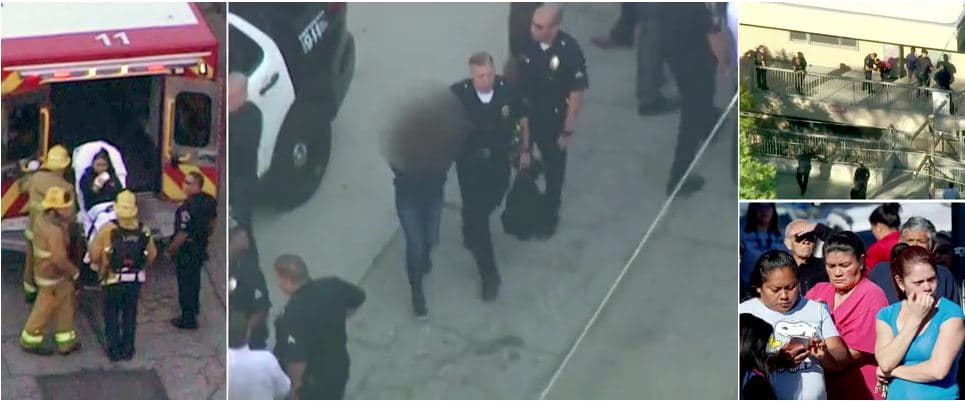 Los Angeles/ Adoleshentja plagos dy shokët e klasës, arrestohet nga policia 