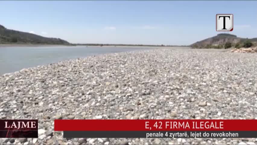 Shfrytëzimi i lumenjve, 42 firma ilegale (VIDEO)