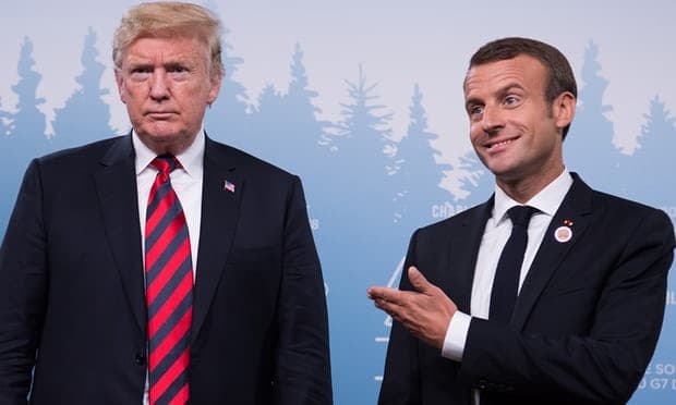 Trump i propozoi Macron: Largohuni nga BE për një marrëveshje më të mirë tregtare me SHBA