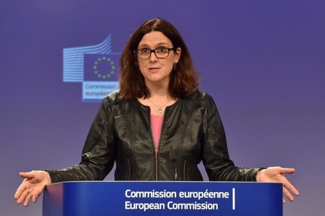 Malmstrom: SHBA dhe BE janë ende në bisedimet "eksploruese" për tregtinë