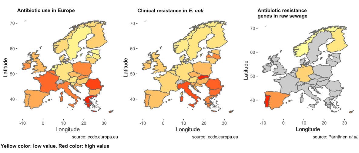 Rezistenca ndaj antibiotikëve “lexohet” përmes ujërave të zeza. Vendet më të rrezikuara