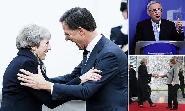 May takon liderët e BE për të shpëtuar marrëveshjen e Brexit. Ja çfarë ndodhi në takimin me Merkel (VIDEO)