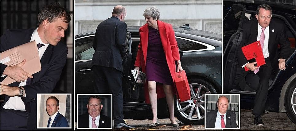 Brexit /Arrihet marrëveshja mes BE dhe Britanisë, May takim kokë më kokë me ministrat në Downing Street