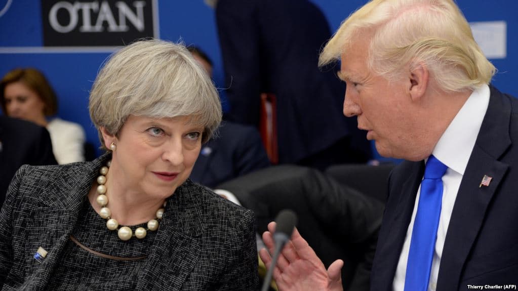 May reagon pas postimit të Trump: Të gabuara. Marrëdhëniet SHBA-Britani në interes të dy vendeve